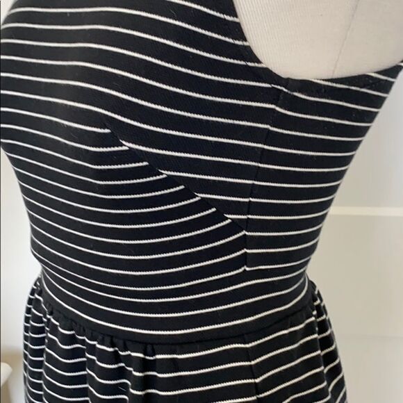 Madewell Pierside Fit & Flare Jersey Stripe Dress - Picture 7 of 12